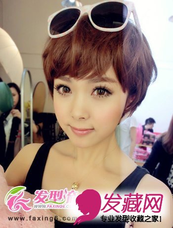 夏季清爽短发发型 时尚必备