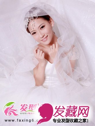 俏丽新娘发型 公主盘发唯美迷人