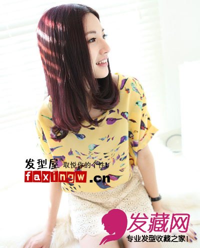 可爱清纯形象直发梨花头 巧妙赢取男人缘