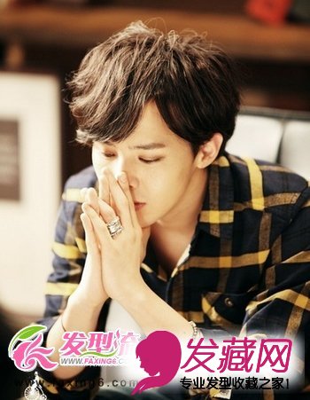 韩式男士烫发发型 打造韩潮范儿