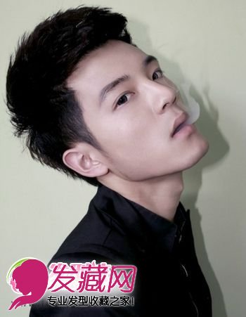 【图】<em>男生短发发型</em>打造小清新男生(5)_男士短