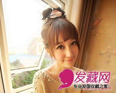 秋季女生道姑头发型最迷人