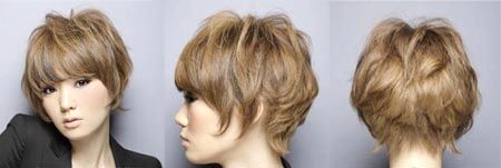 空气感发顶×浅栗色