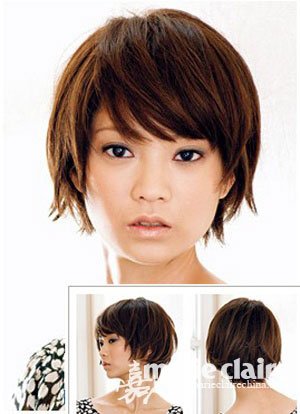 达人示范夏日5款瘦脸短发(组图)