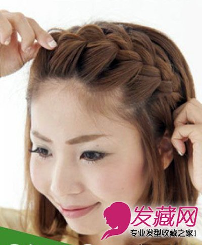 古装短发编发_古装发型编发教程_古装编发图解