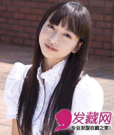 好看淑女气质直发发型 层次感分明的直发发型(4)