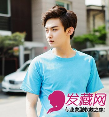 韩国清新短发发型精致的男士发型设计3
