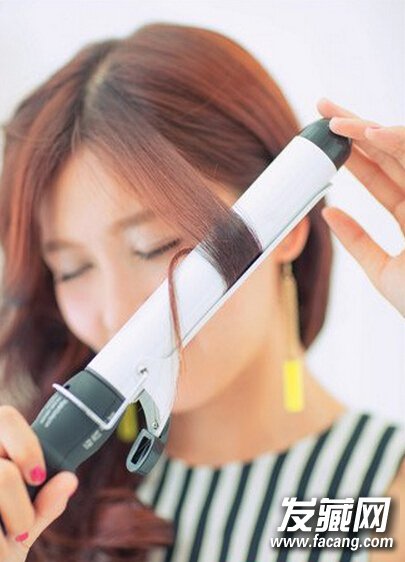 简单盘发发型教程2