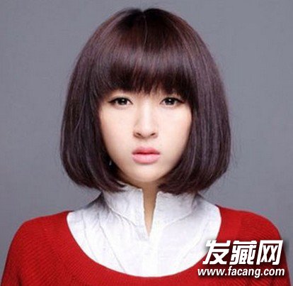 女士知性波波头1