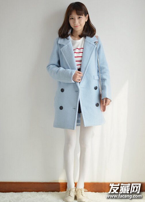 齐刘海波波头短发发型图片6