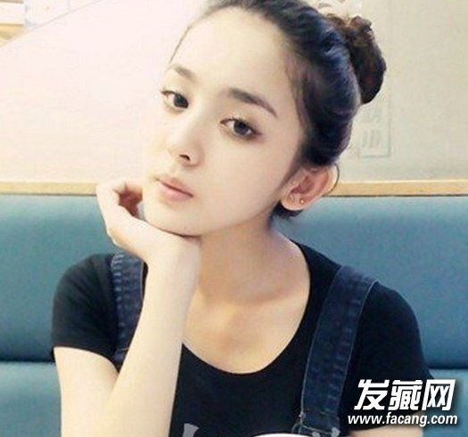 好看丸子头图片1
