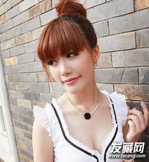 好看丸子头图片3