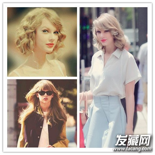 齐肩发烫发发型图片4