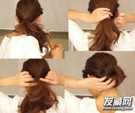 编发丸子头教程图解 圣诞节宴会就靠它了 编发丸子头教程图解 圣诞节宴会就靠它了 编发丸子头怎么扎