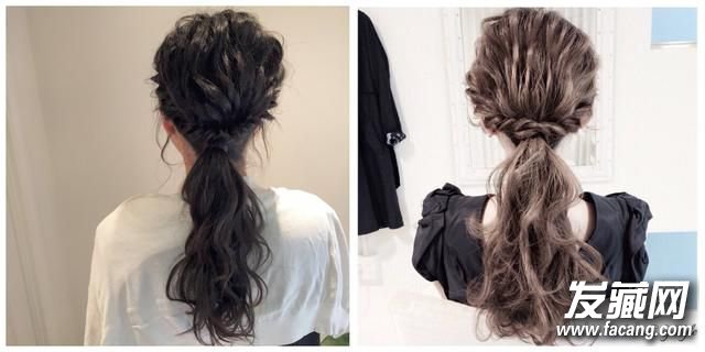 编织马尾&花苞头发髻 4款扎发搞定长卷发 编织马尾&花苞头发髻 4款扎发搞定长卷发 长卷发的扎法