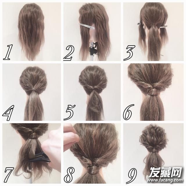 编织马尾&花苞头发髻 4款扎发搞定长卷发 编织马尾&花苞头发髻 4款扎发搞定长卷发 长卷发的扎法