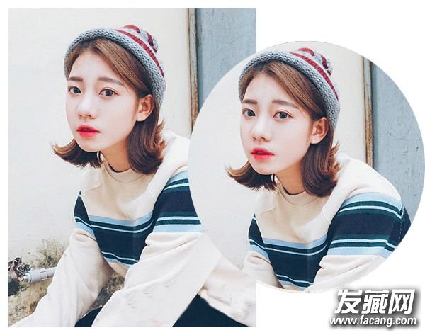 学生妹最爱的减龄波波头 趁着年前剪一款 学生妹最爱的减龄波波头 趁着年前剪一款 波波头图片