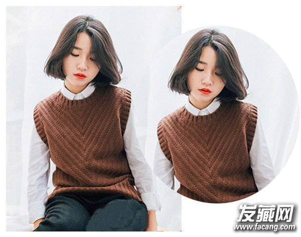学生妹最爱的减龄波波头 趁着年前剪一款 学生妹最爱的减龄波波头 趁着年前剪一款 波波头图片