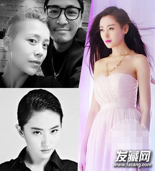 攻一脸!海清刘亦菲唐嫣张天爱发型帅哭网友 唐嫣刘亦菲张天爱 女星秒变天仙攻全靠发型帮忙 明星最新短发