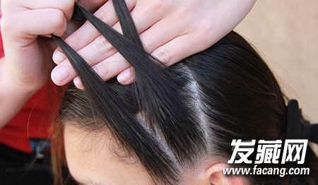 无刘海编发丸子头 9步轻松GET! 无刘海编发丸子头 9步轻松GET! 编发丸子头的扎法
