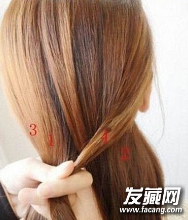 鱼骨辫怎么编?韩式瘦脸四股辫编法图解 鱼骨辫怎么编?韩式瘦脸四股辫编法图解 韩式瘦脸编发