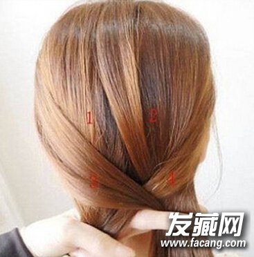 鱼骨辫怎么编?韩式瘦脸四股辫编法图解 鱼骨辫怎么编?韩式瘦脸四股辫编法图解 韩式瘦脸编发