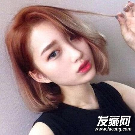 年轻MM适合的10款齐肩发型 简单时髦又抢镜 年轻MM适合的10款齐肩发型 简单时髦又抢镜 齐肩发型图片